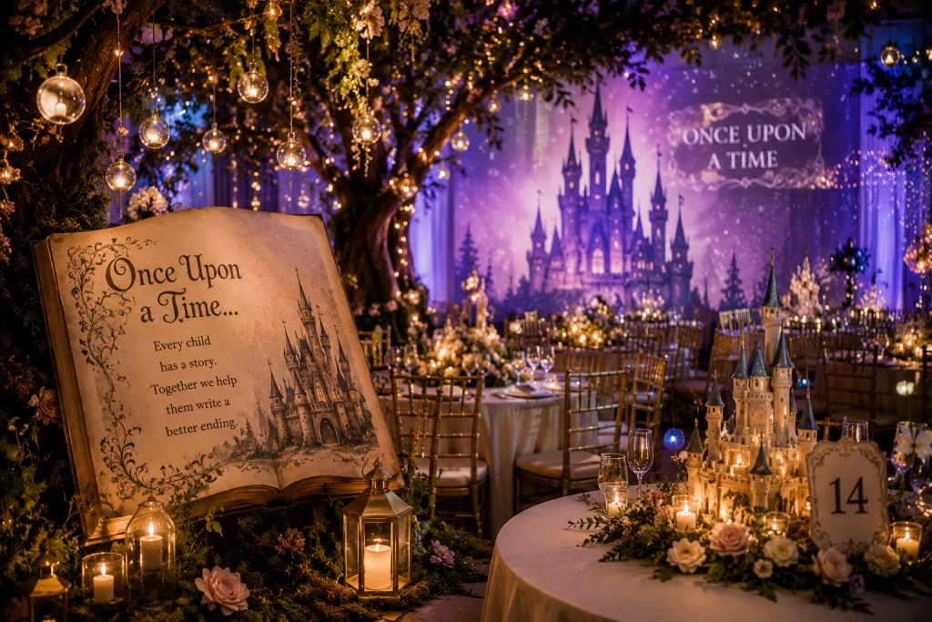 benefit auction gala fairy tail theme